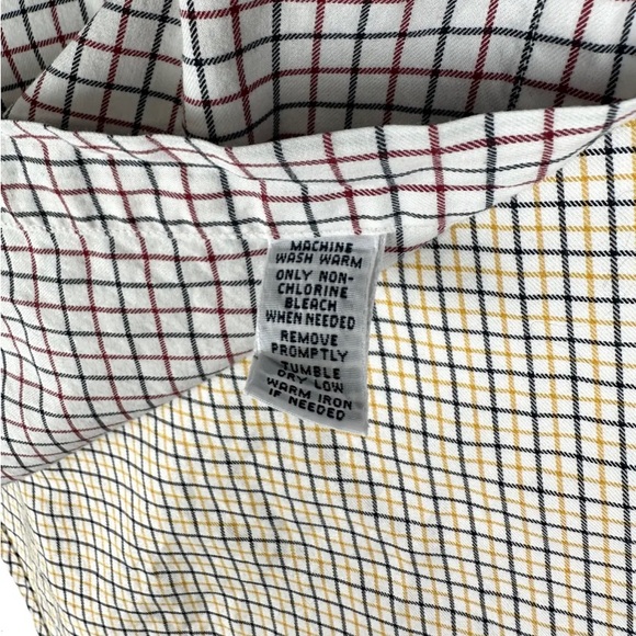 Ralph Lauren Classic Fit Color Block Checks Plaid Unique Men’s shirt size Large - Picture 5 of 9